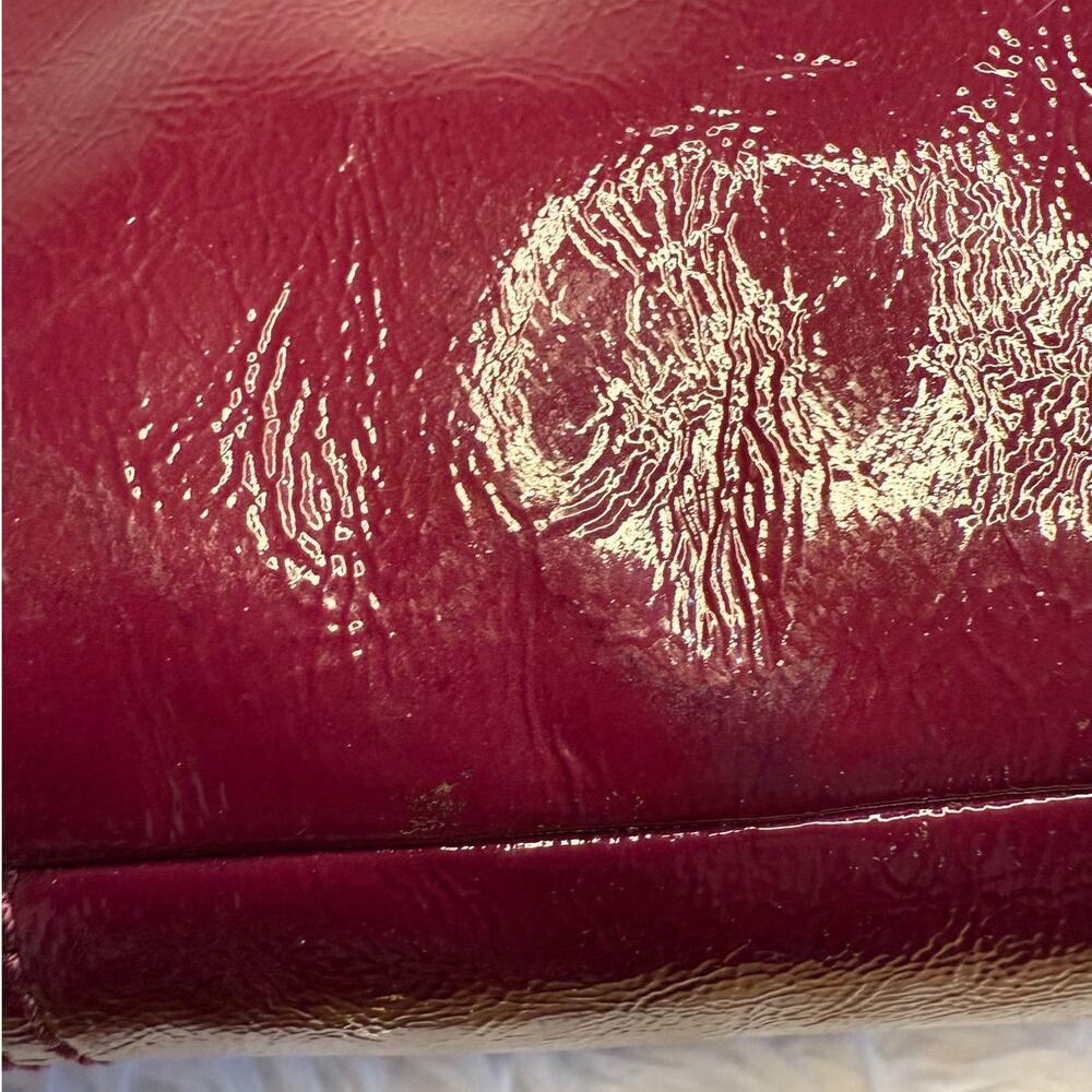 y2k COACH Patent Leather Hobo Shoulder bag Crossbody - Picture 9 of 15